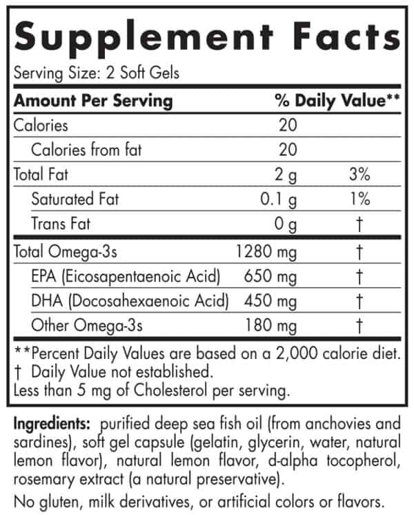 Nordic Naturals Ultimate Omega Capsules(60)